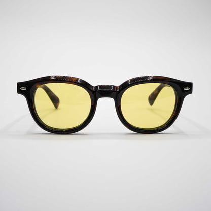 Sunrise sunglasses with yellow polarized lenses – Aere branding