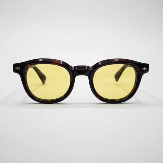 Sunrise sunglasses with yellow polarized lenses – Aere branding